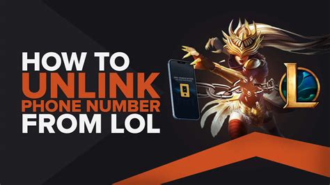 league of legends unlink phone number